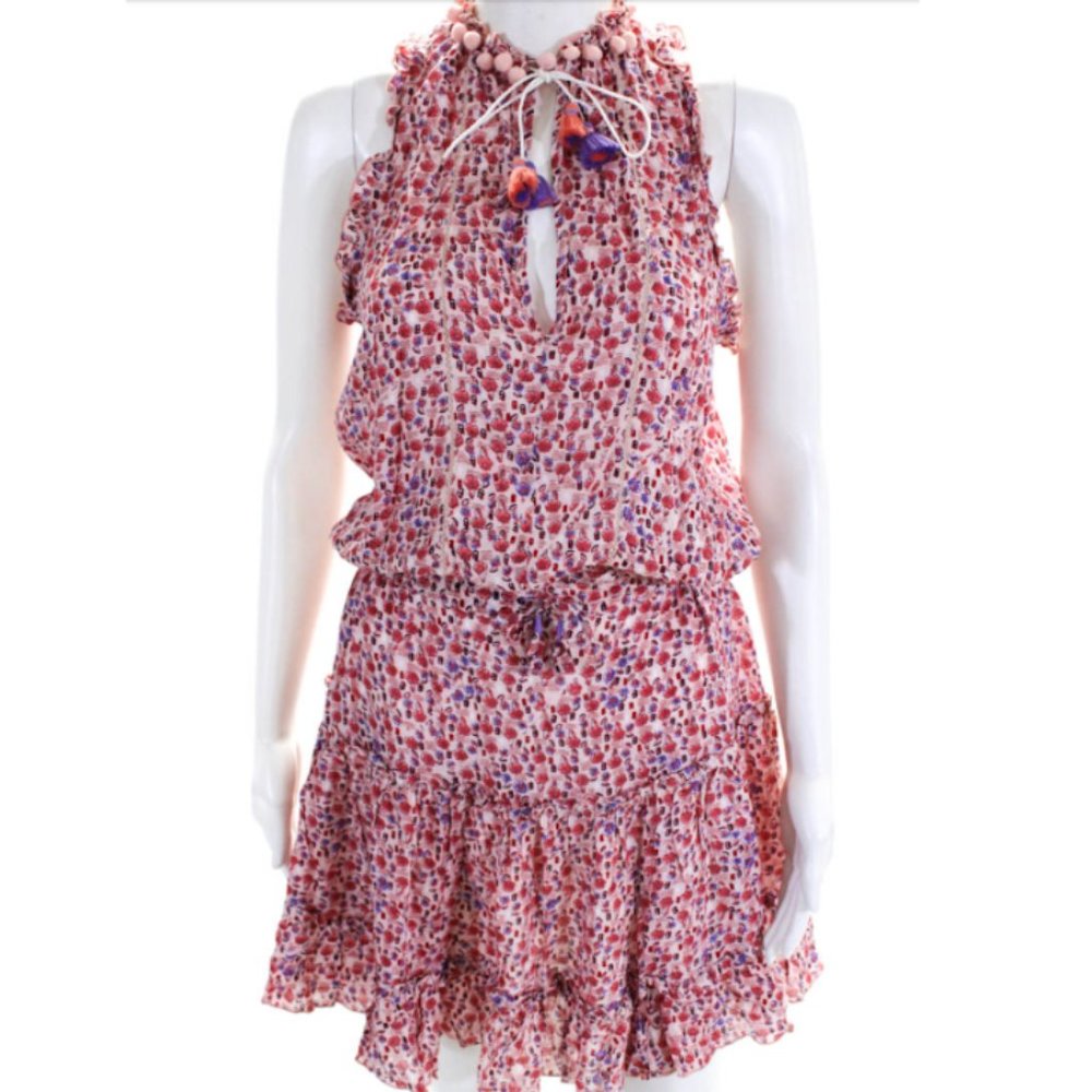 SOLD NWT Poupette St. Barth Printed Mini Dress
